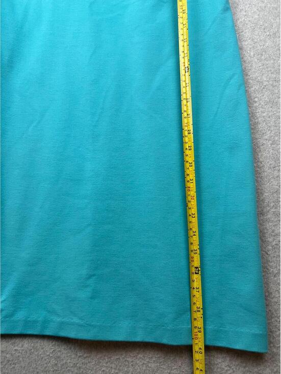 Talbots Womens Shift Midi Dress Size 14 W Casual Career Office Work Minimalist - Picture 5 of 10